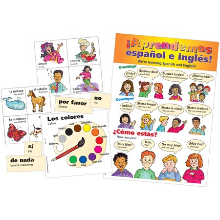 Teacher Created Resources Spanish Bulletin Board Set TCR4400